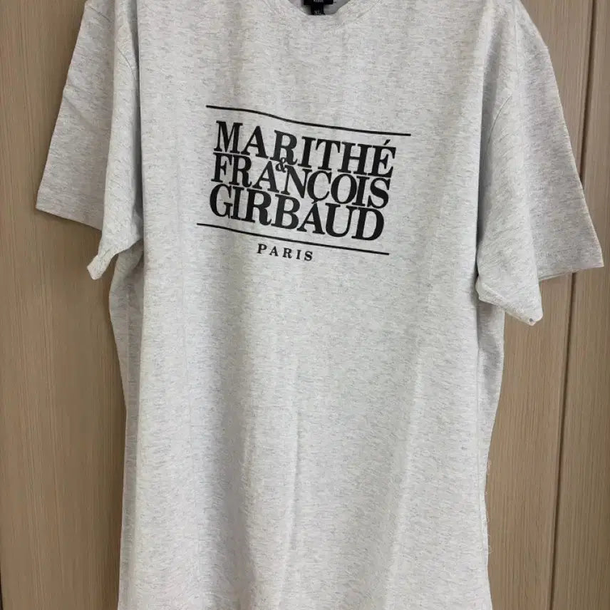 [SOLD OUT] 마리떼 멜란지그레이 블랙로고 반팔 L,XL,2XL