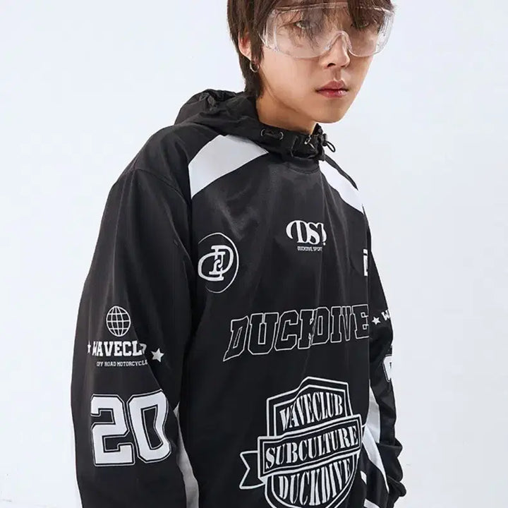 [SOLD OUT] 덕다이브 오프로드 메쉬 롱슬리브 긴팔 티셔츠 블랙 XL