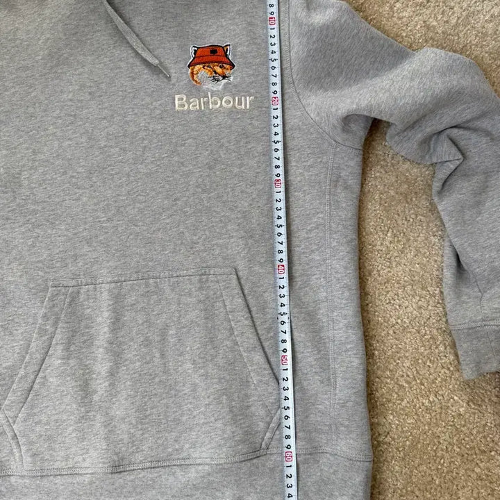 [SOLD OUT] 메종키츠네 x 바버 후디 (남녀공용)
