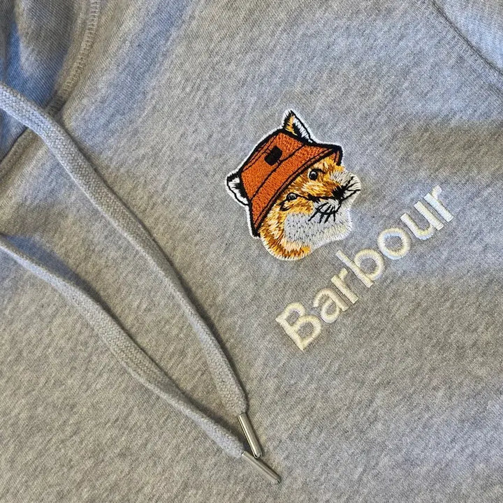 [SOLD OUT] 메종키츠네 x 바버 후디 (남녀공용)