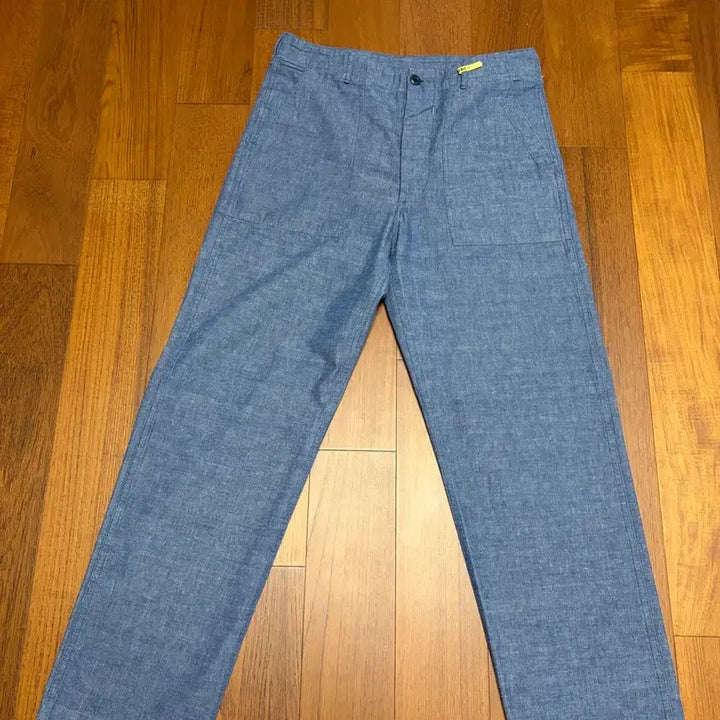 [SOLD OUT] 오너슬로우 샴브레이 썸머 퍼티그 팬츠 (그라프)