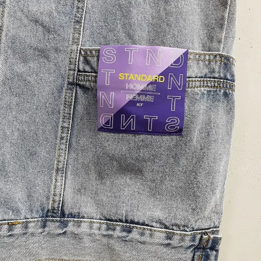 [BUNJANG] STANDARD Denim Vest / STANDARD 데님 청 조끼 free