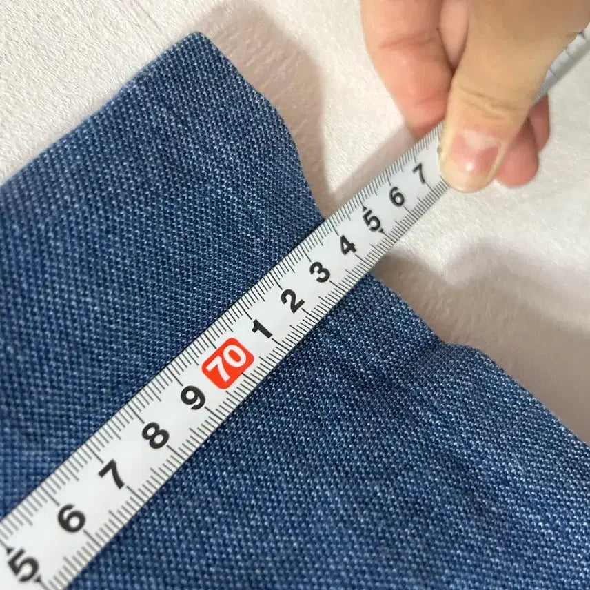 [SOLD OUT] 폴로 랄프로렌 블루 반팔 폴로티 데님 M