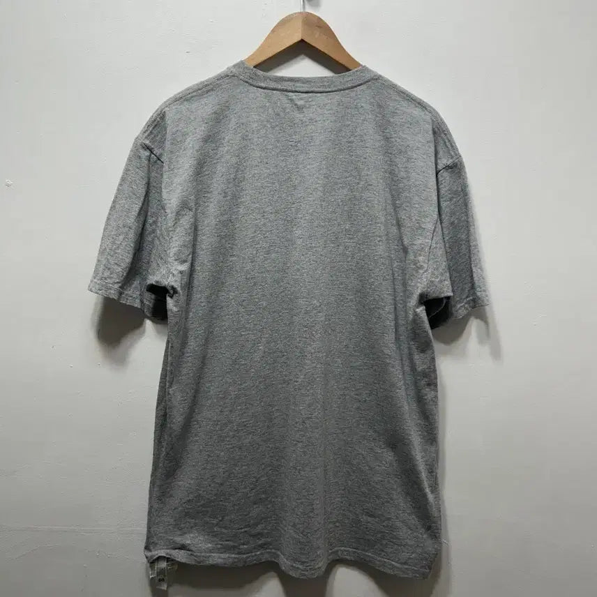 [BUNJANG] Vans Gray Logo T-Shirt (L) / 반스 VANS 회색 로고 반팔 티셔츠 L