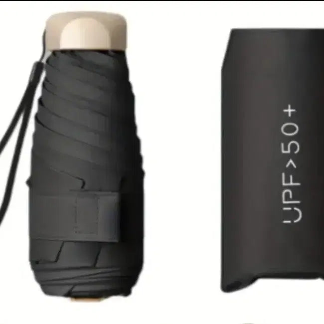 [BUNJANG] UPF50+ Black Portable Umbrella / UPF50+ 블랙 휴대용 우산