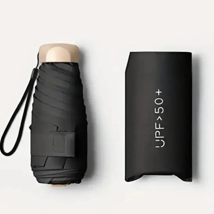 [BUNJANG] UPF50+ Black Portable Umbrella / UPF50+ 블랙 휴대용 우산