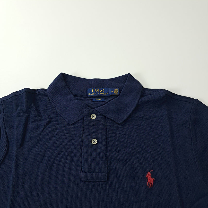 [SOLD OUT] CK341 M 폴로 슬림핏 네이비 칼라 티셔츠