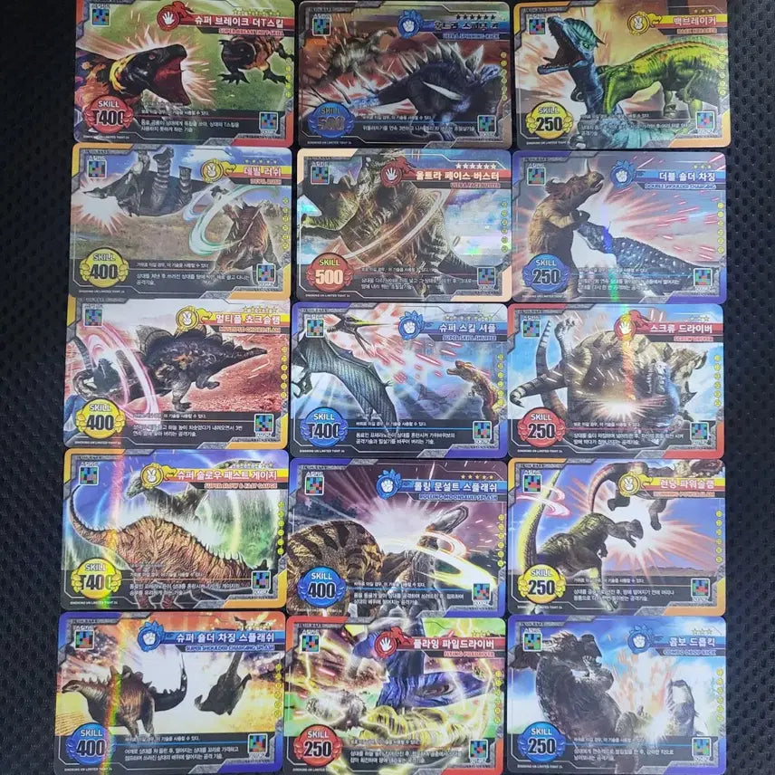 [BUNJANG] Dinosaur King Card 44-Card Set / 공룡왕카드 44장