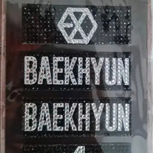 [BUNJANG] EXO Baekhyun Cubic Sticker / 엑소 백현이 큐빅스티커