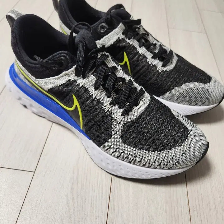 [BUNJANG] Nike React Infinity Run Flyknit 2 Cyber Racer Blue Running Shoes / 나이키 운동화 리액트 인피니티 런 플라이니트 2 사이버 레이서 블루 러닝