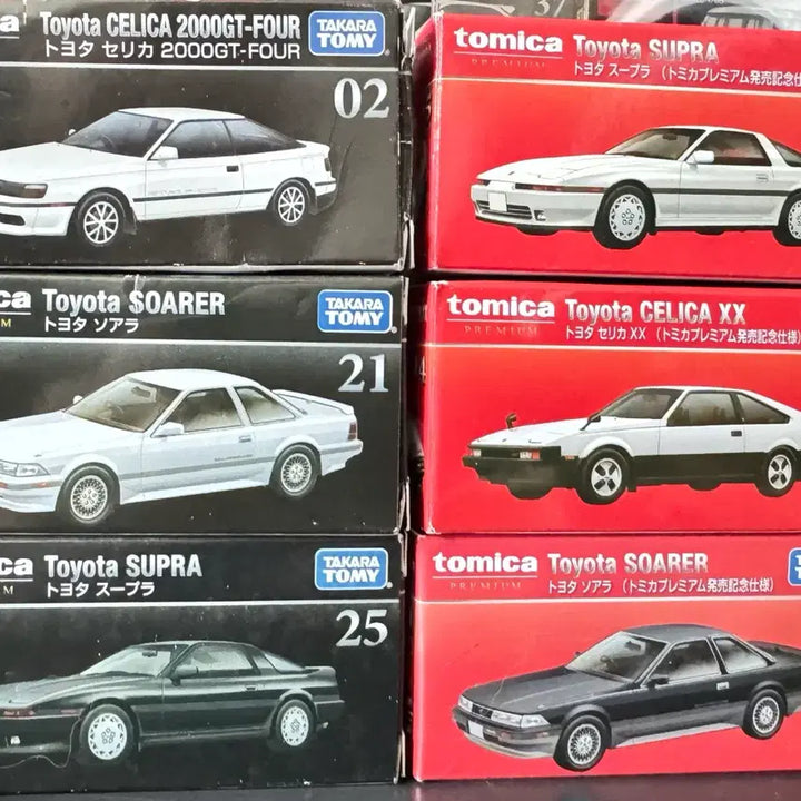 [BUNJANG] Tomica Premium Toyota Series 6-Car Bundle Set / 토미카 프리미엄 토요타 시리즈 6대 일괄 판매