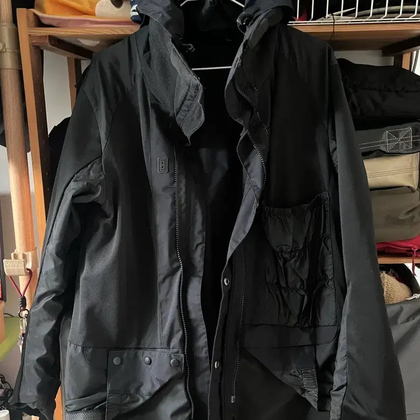 [BUNJANG] Nike ACG Black Windbreaker Jacket / 나이키 ACG 바람막이 구형 블랙 여성XL 남자100