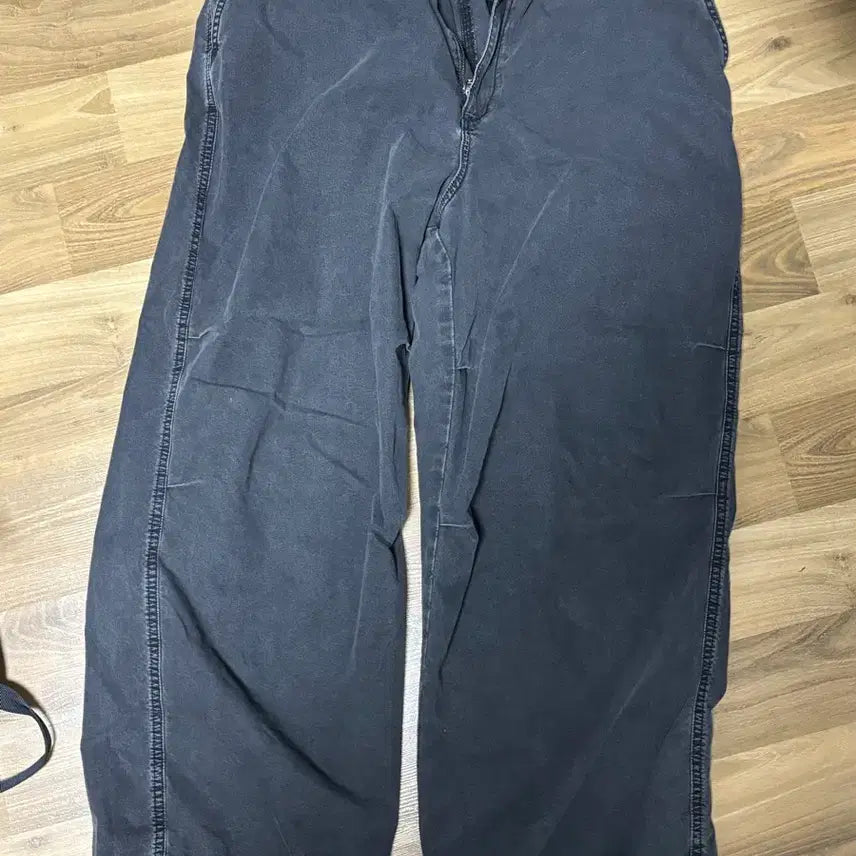 [BUNJANG] Uniqlo Parachute Pants Black / 유니클로 파라슈트 팬츠