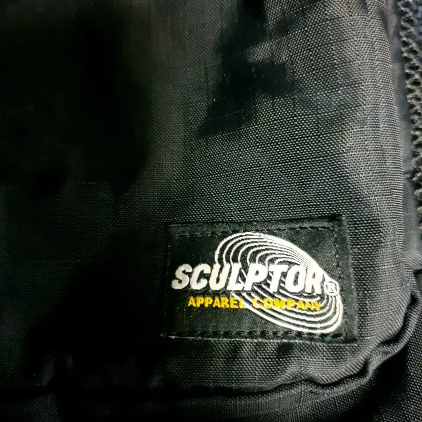 [BUNJANG] Sculptor Multi Double Pocket Nylon Backpack Black / (단종매물) 스컬프터 멀티 더블포켓 나일론 스트릿 백팩 블랙