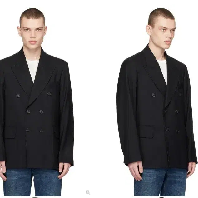 [BUNJANG] Our Legacy Unconstructed DB Blazer Panama Wool Black / 아워레가시 언컨스트럭티드 DB 블레이저 파나마울 블랙 50 사이즈 판매