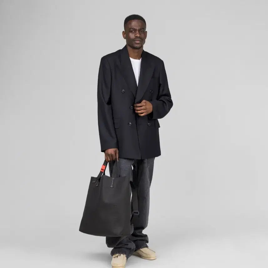 [BUNJANG] Our Legacy Unconstructed DB Blazer Panama Wool Black / 아워레가시 언컨스트럭티드 DB 블레이저 파나마울 블랙 50 사이즈 판매