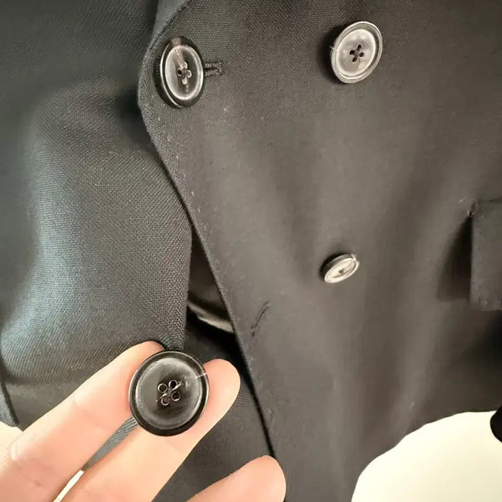 [BUNJANG] Our Legacy Unconstructed DB Blazer Panama Wool Black / 아워레가시 언컨스트럭티드 DB 블레이저 파나마울 블랙 50 사이즈 판매