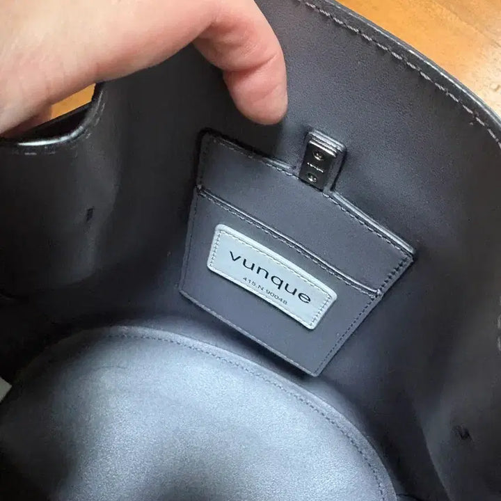 [BUNJANG] Vunque Perfect Fortune Basket Medium Bag / 분크 퍼펙 포춘 바스켓 미듐 사이즈 블랙