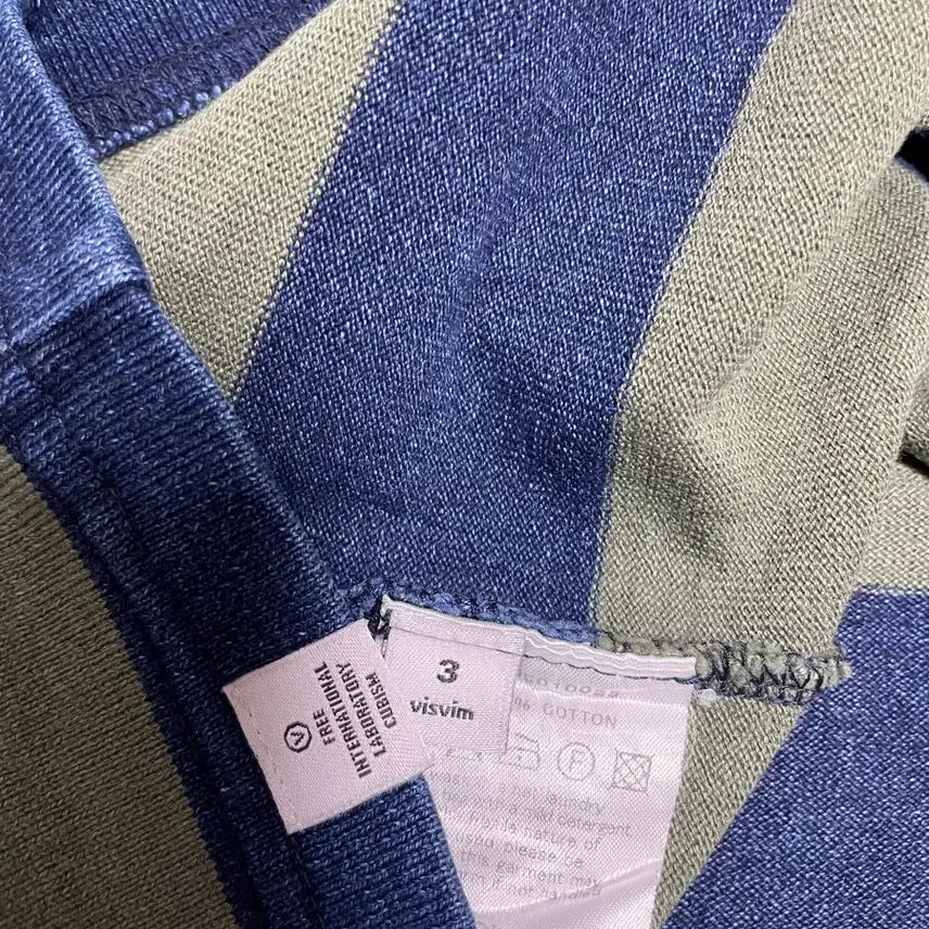 [SOLD OUT] 비즈빔 visvim 헤비코튼 보더티 3
