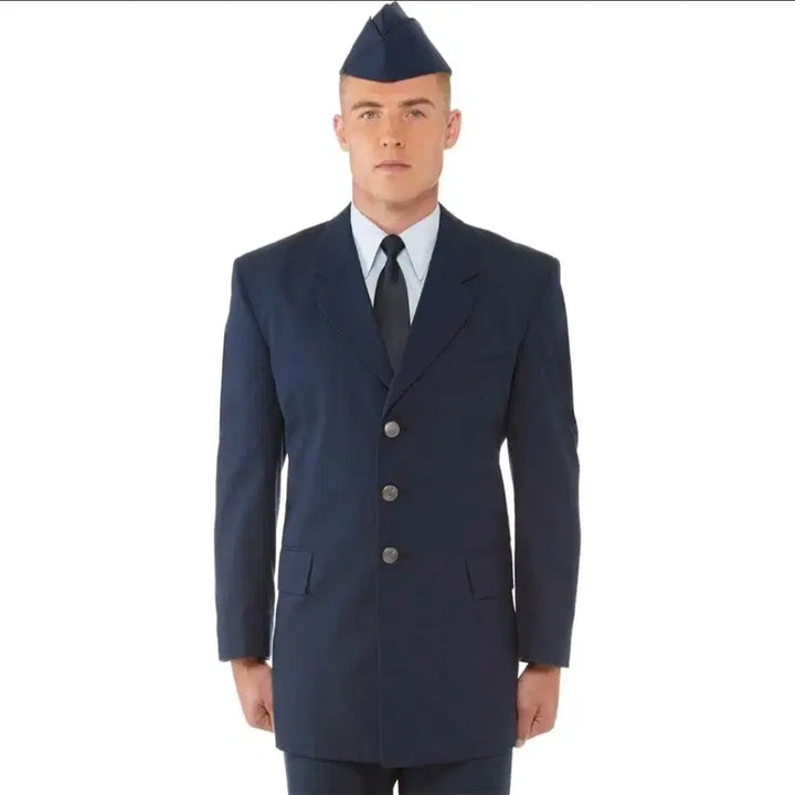 [BUNJANG] USAF 3-Button Service Uniform Jacket / [최종할인/박사이즈] USAF 미공군 3버튼 정복 자켓 50R 110