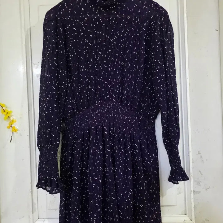 [BUNJANG] Zara Pleated Mini Dress / 봄   자라 플리츠 스판  미니 원피스  사이즈 30 가슴단면 54