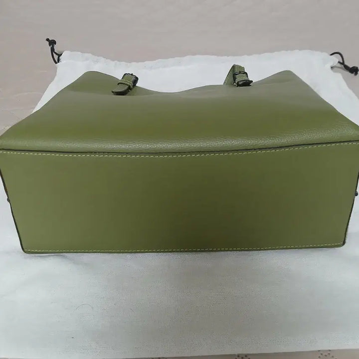 [BUNJANG] Coach Military Green Shopper Bag / 코치 밀리터리 그린 쇼퍼백