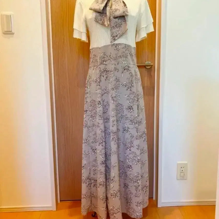 [BUNJANG] Apres Jour Docking Long Dress / 일브 스나계 일본브랜드 아프레 주르 도킹 롱 원피스 양산형
