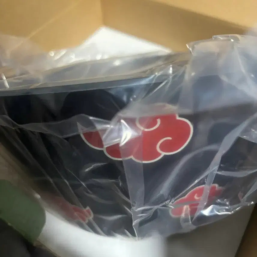 [BUNJANG] Naruto Shippuden Akatsuki Rice Bowl and Plate Set / 나루토 질풍전 아카츠키 덮밥그릇 접시