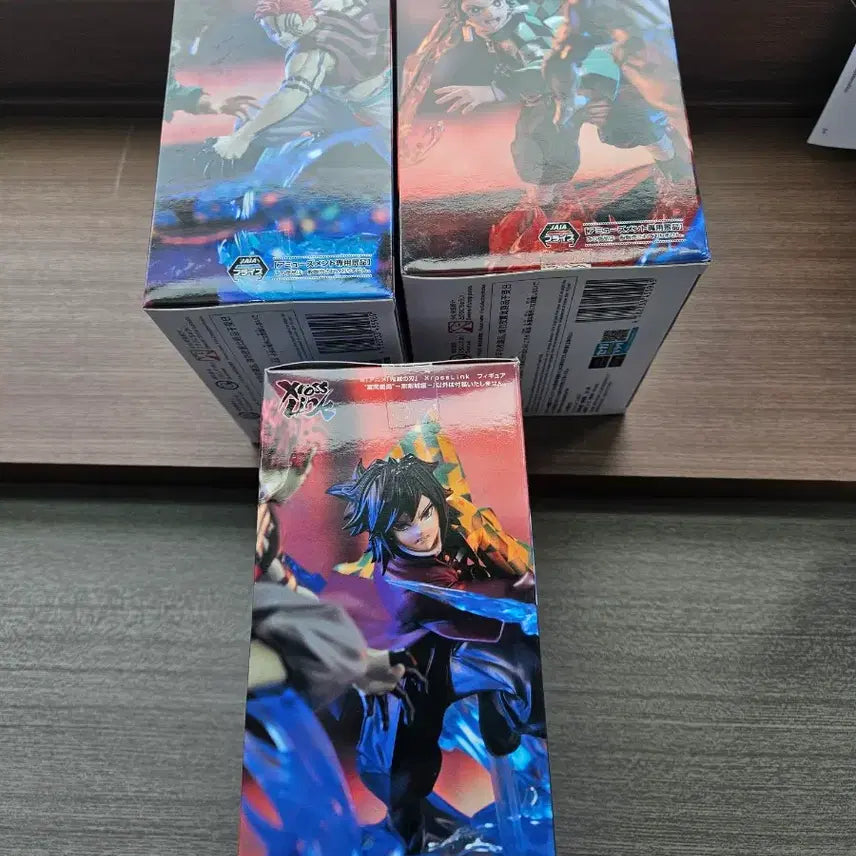 [SOLD OUT] 귀멸의 칼날 세가 Xross 피규어 (탄지로/아카자/기유) 미개봉