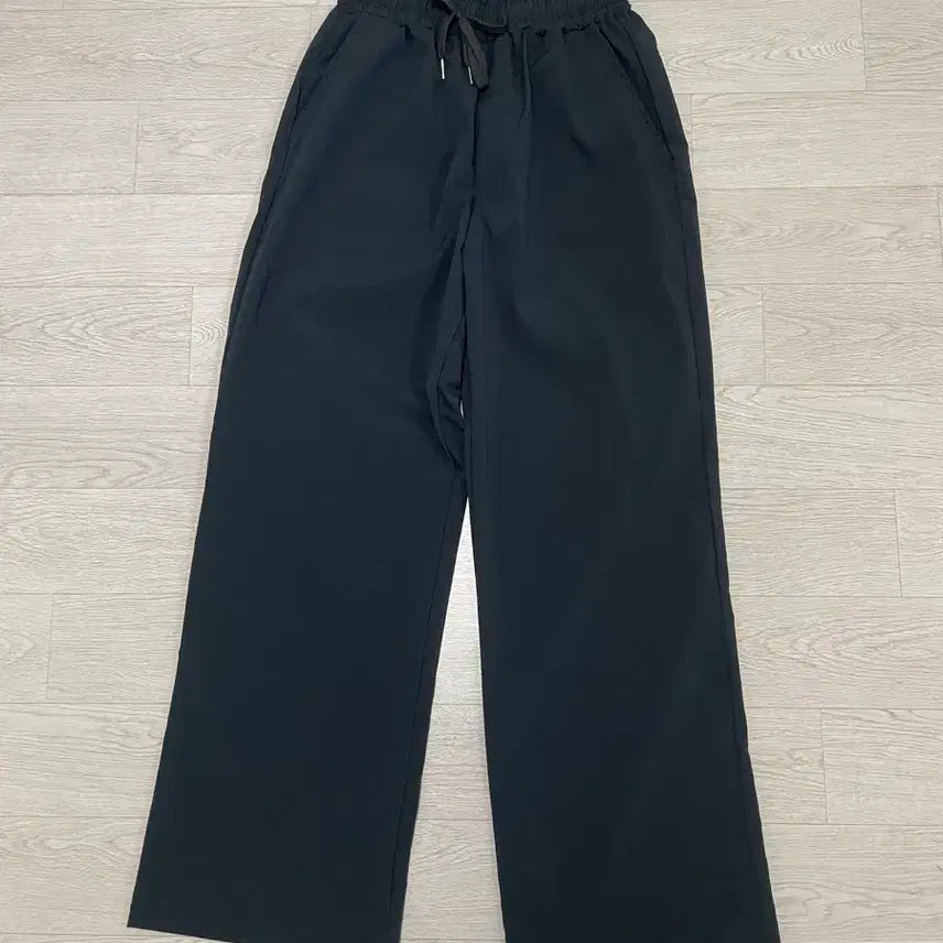 [BUNJANG] Cool Wide Pants Navy Free Size / (새제품)쿨 와이드팬츠 네이비free