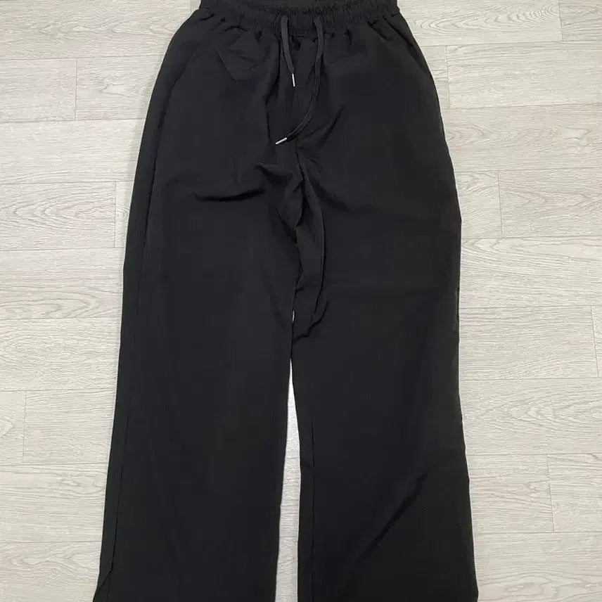 [BUNJANG] Cool Wide Pants Black / (새제품)쿨 와이드팬츠 블랙free