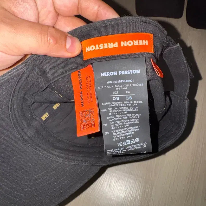 [BUNJANG] Heron Preston HPNY Black Cap / 헤론 프레스톤 HPNY 볼캡 블랙