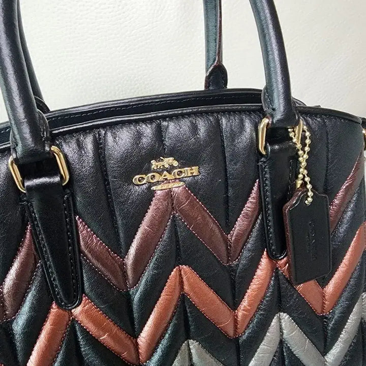 [BUNJANG] 정품 코치 coach 토트백 크로스백 코치가방 미니 세이지 캐리올 / 정품 코치 coach 토트백 크로스백 코치가방 미니 세이지 캐리올