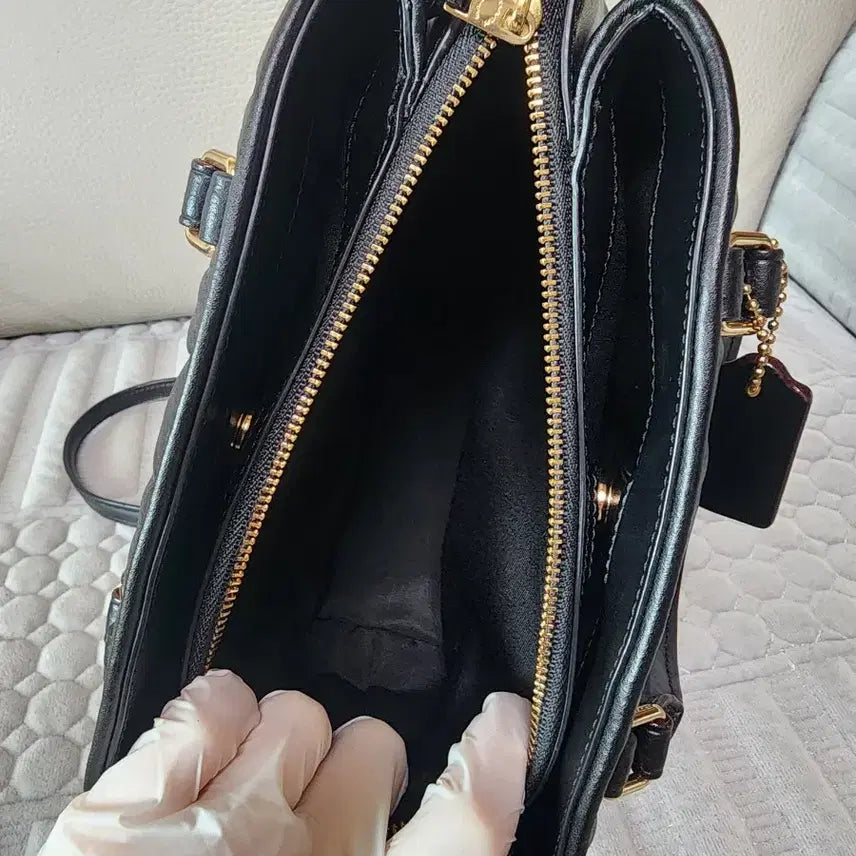 [BUNJANG] 정품 코치 coach 토트백 크로스백 코치가방 미니 세이지 캐리올 / 정품 코치 coach 토트백 크로스백 코치가방 미니 세이지 캐리올