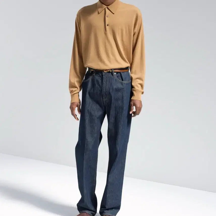 [BUNJANG] Auralee 5p Hard Twist Denim Indigo / (28) Auralee 오라리 5p 하드트위스트 데님
