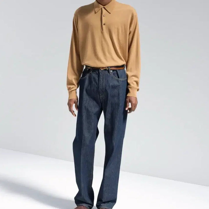 [BUNJANG] Auralee 5p Hard Twist Denim Indigo / (28) Auralee 오라리 5p 하드트위스트 데님