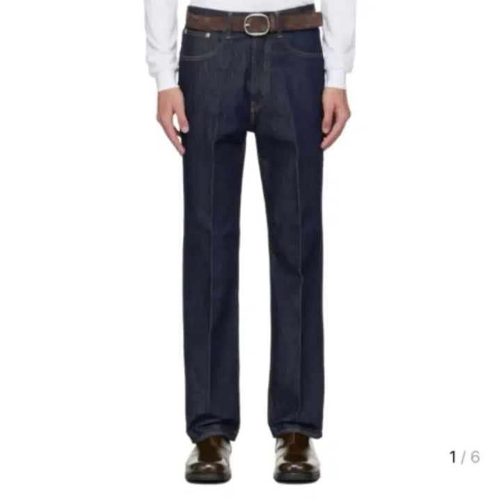[BUNJANG] Auralee 5p Hard Twist Denim Indigo / (28) Auralee 오라리 5p 하드트위스트 데님