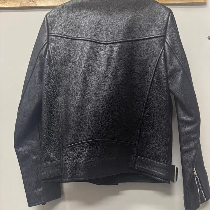 [BUNJANG] Vita Studio Black Leather Rider Jacket / vitastudio 블랙 레더 라이더 자켓