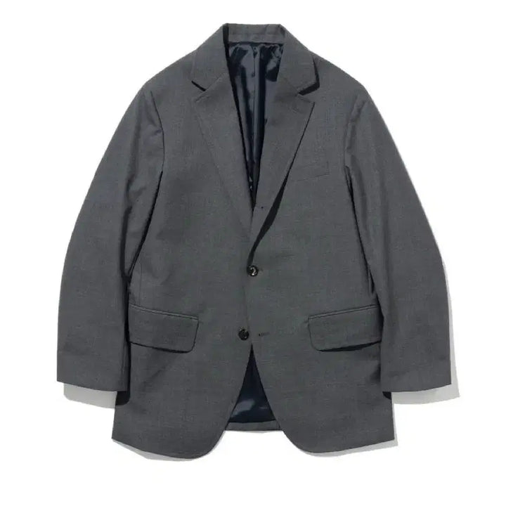 [BUNJANG] Rinets Brown OC Wool Color Cut Blazer Grey / [3] 리넥츠 브라운오씨 울 색 컷 블레이저 그레이
