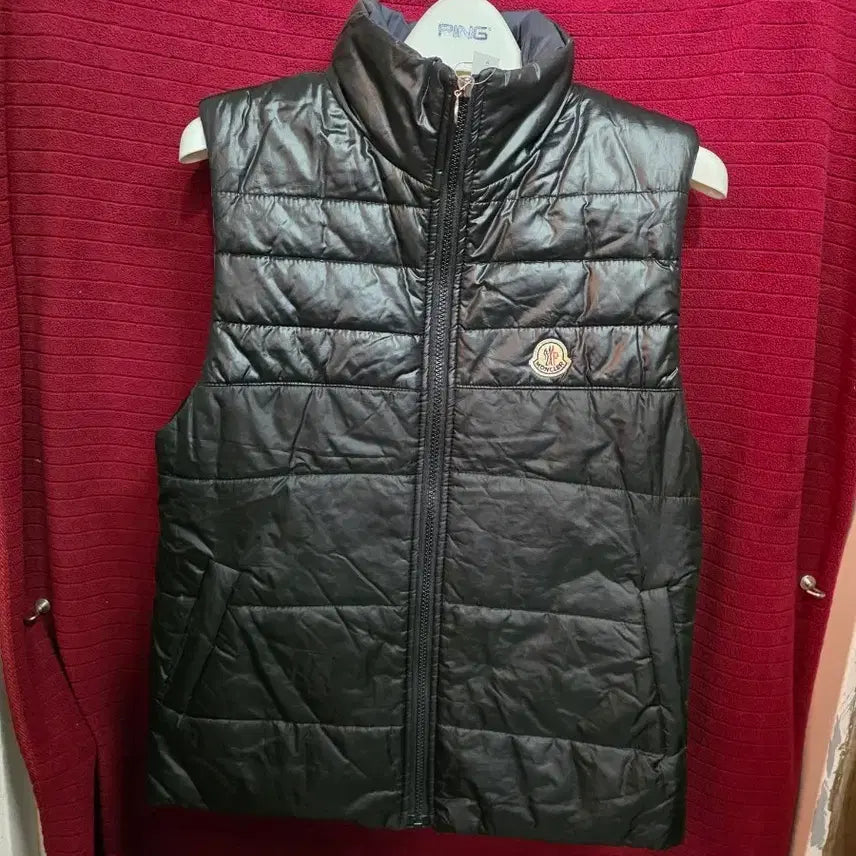 [BUNJANG] Moncler Black Padded Vest / 몽클레어 블랙 패딩 조끼.   명/5