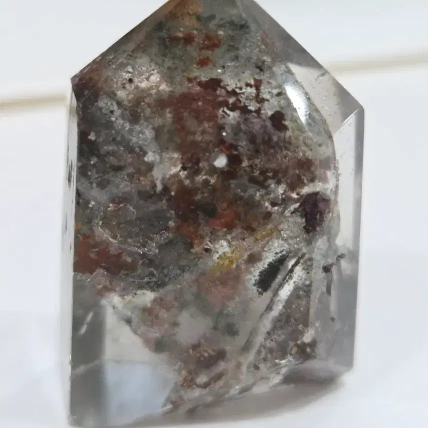 [BUNJANG] Natural Garden Quartz Landscape Crystal 42mm / 수정 속 작은 정원, 천연가든쿼츠(풍경수정) 2개 세트
