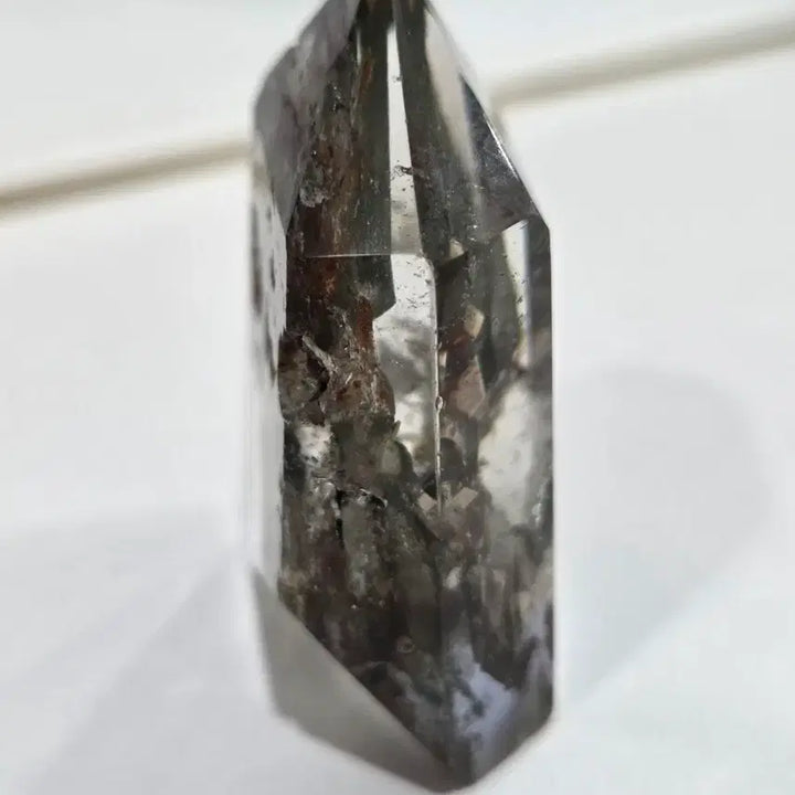 [BUNJANG] Natural Garden Quartz Landscape Crystal 42mm / 수정 속 작은 정원, 천연가든쿼츠(풍경수정) 2개 세트
