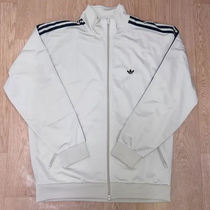 [BUNJANG] Adidas BB Track Top M Ivory Beige / 아디다스 BB 트랙탑 M 아이보리 베이지:인디고 / IZ4922