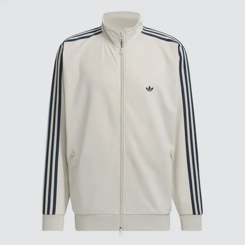 [BUNJANG] Adidas BB Track Top M Ivory Beige / 아디다스 BB 트랙탑 M 아이보리 베이지:인디고 / IZ4922
