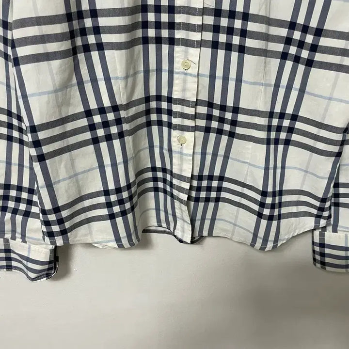 [BUNJANG] 66 Burberry 버버리 올드스쿨 체크 셔츠 남방 정품 / 66 Burberry 버버리 올드스쿨 체크 셔츠 남방 정품