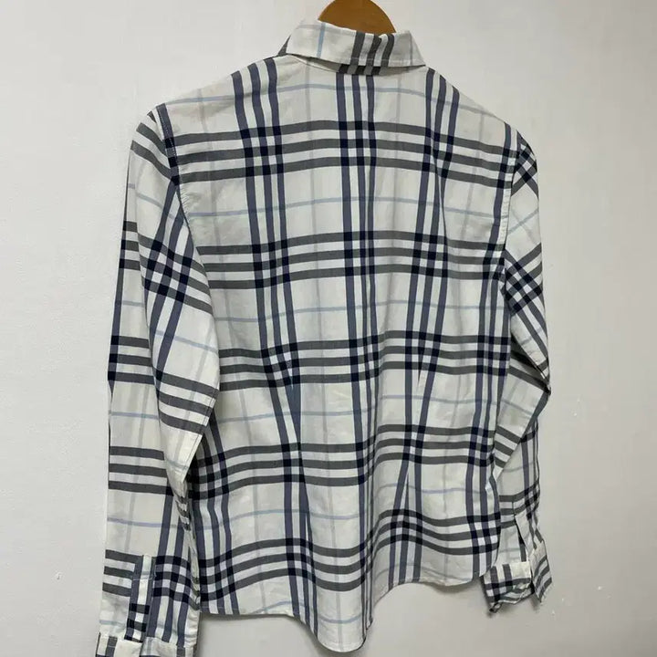 [BUNJANG] 66 Burberry 버버리 올드스쿨 체크 셔츠 남방 정품 / 66 Burberry 버버리 올드스쿨 체크 셔츠 남방 정품