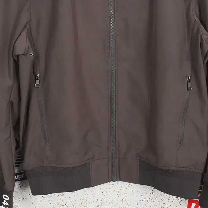 [BUNJANG] Beanpole Basic Logo Zip-Up Jumper BR / 남성100 / 빈폴 베이직 로고 집업점퍼BR 34-1
