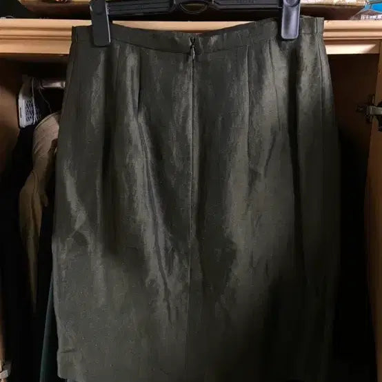 [BUNJANG] Jil Sander Olive Green Skirt Suit Set / JIL SANDER 질샌더 셋업 55~66 사이즈 추천 자켓 치마 정장