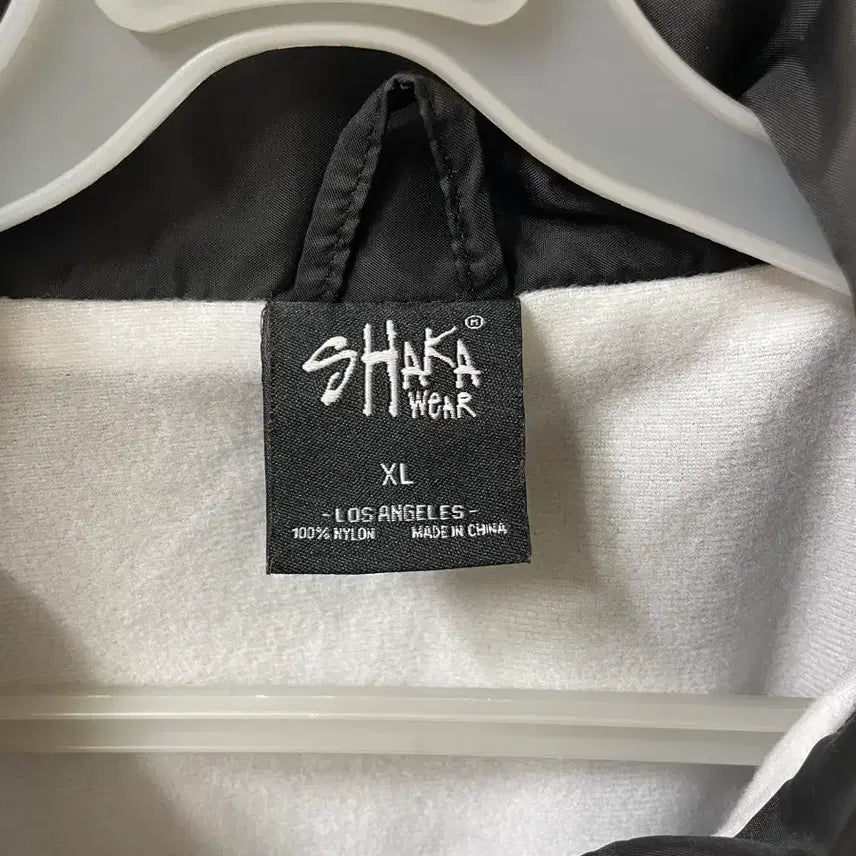 [BUNJANG] Shaka Wear Coach Jacket Black XL / 샤카웨어 코치자켓 블랙 XL
