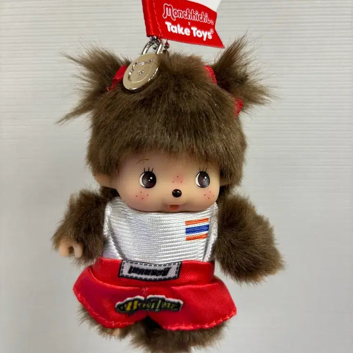 [BUNJANG] Monchhichi Muay Thai Limited Edition Keychain / 태국 한정판 무에타이 몬치치 여아 키링(택포 6)